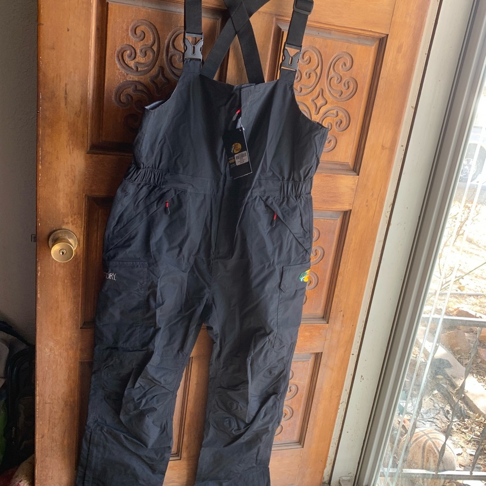 Bone dry men’s medium bib overalls